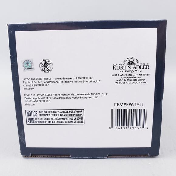 Elvis Presley Christmas Nutcracker Phoenix Jumpsuit Kurt S Adler - Picture 8 of 10